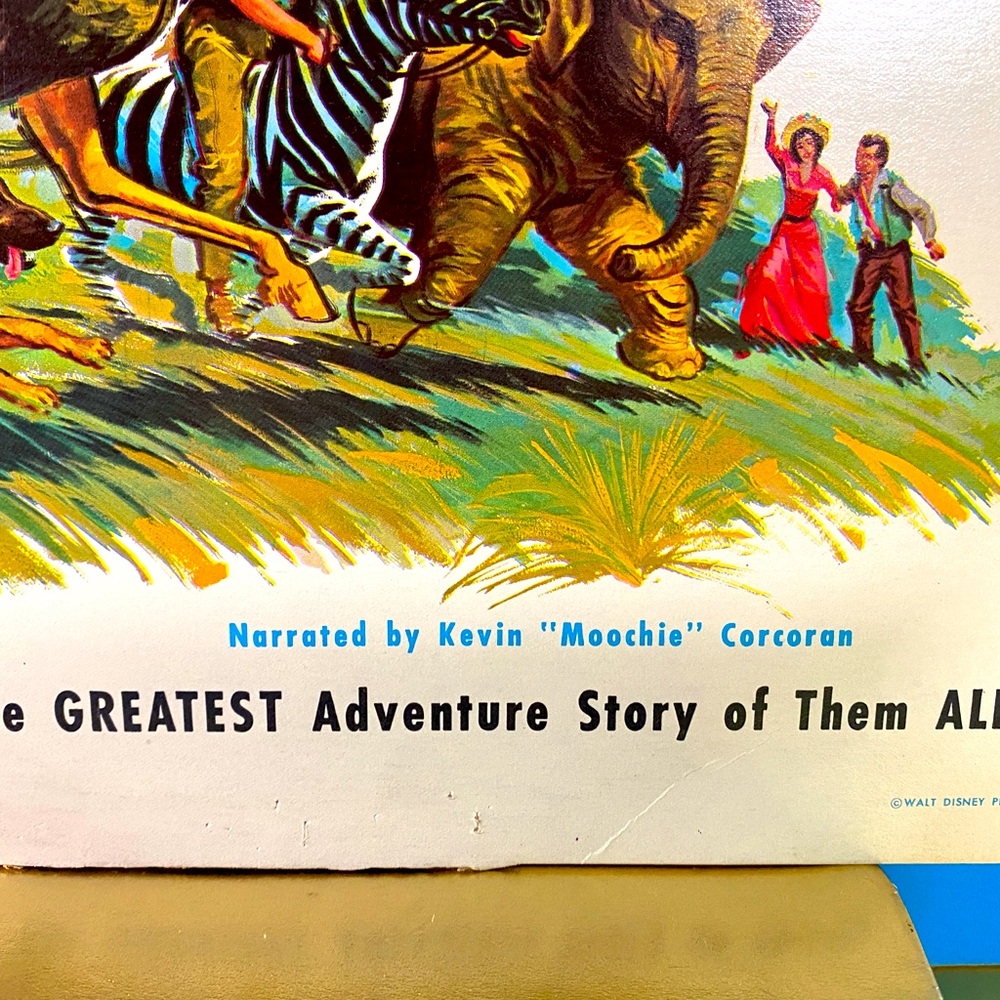 Walt Disney’s Swiss Family Robinson Disneyland Vintage Vinyl Record DQ-1280 12” - Picture 7 of 15